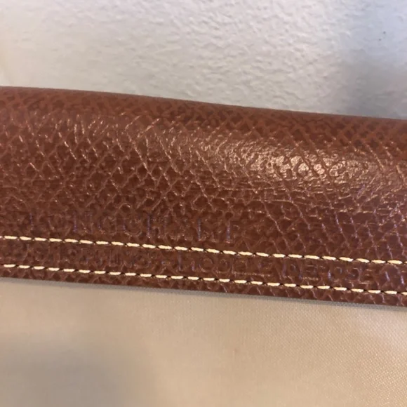 Longchamp Lepilage Tan Canvas Tote - Picture 6 of 8